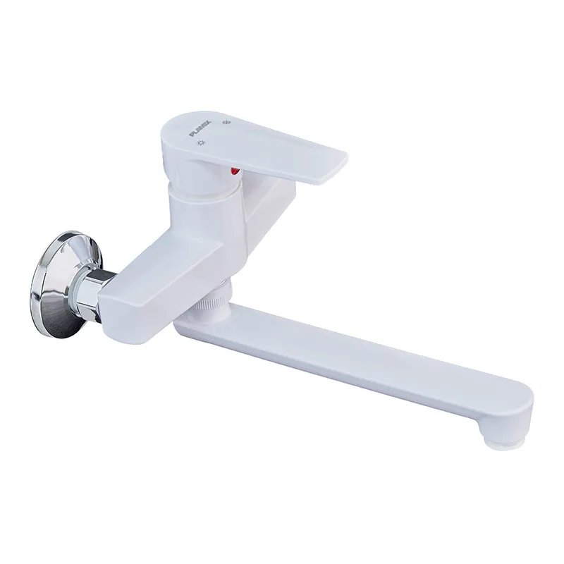 Змішувач для кухні PLAMIX OSCAR-005 WHITE (Колір білий) (PM0644)