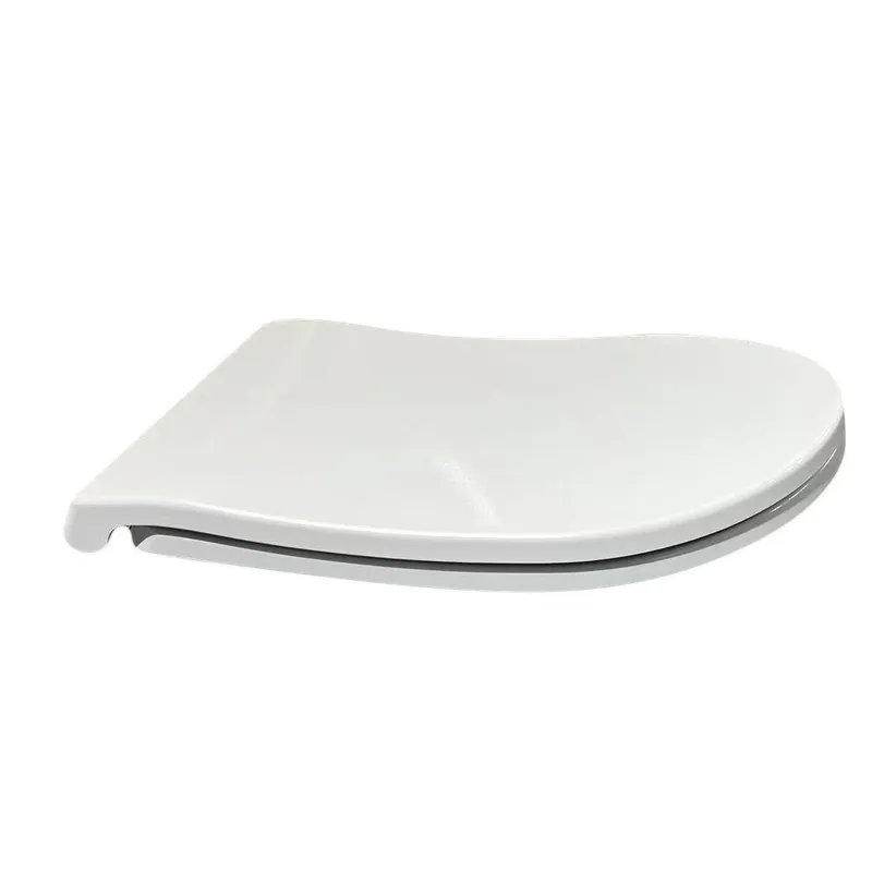 Сидіння-кришка для унітазу KOER AC-0101-SEAT COVER 450х390х80mm дюропластове швидкознімне з мікроліфтом (KR5617)