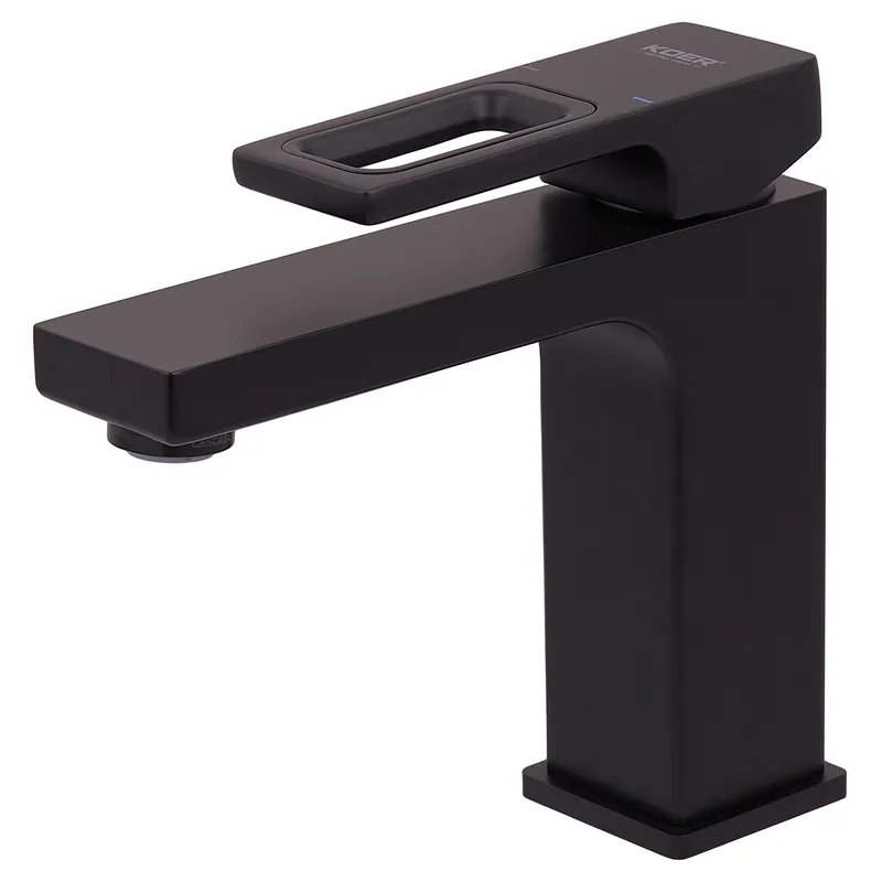 Змішувач для умивальника KOER KB-10009-05 (Колір чорний) (KR3499)
