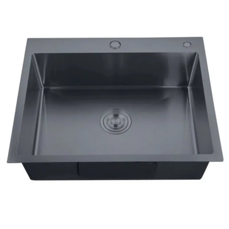 Мийка Zerix ZH5843-215 Nano-Black (3.0/0.8) з нержавіючої сталі (MX1584)