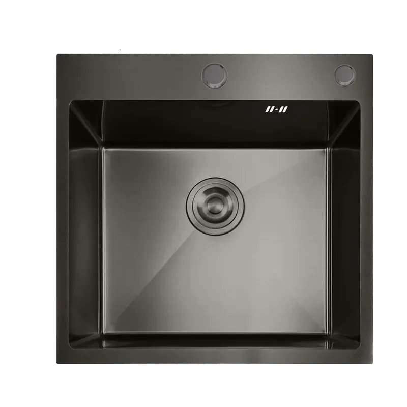 Мийка з нерж. сталі MIXXUS MH5050 GRAPHITE (3.0/0.8) (Колір графіт) (MX1928)