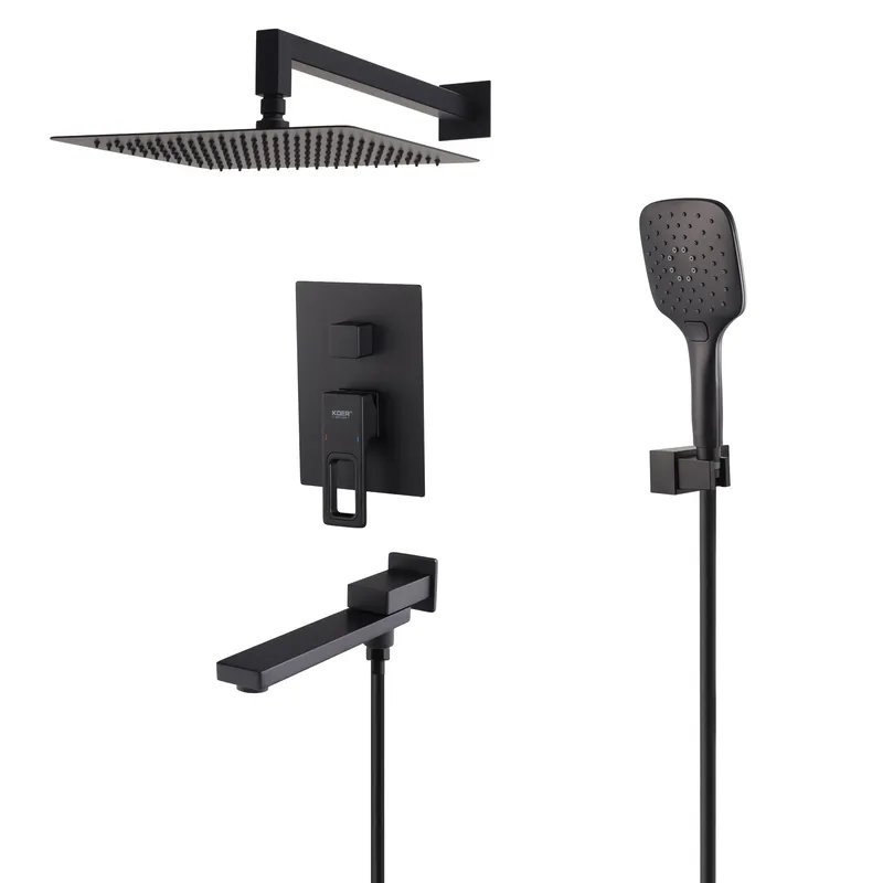 Душова система вбудована KOER KB-66009-05, 3 функції (Колір чорний) (KR6020)