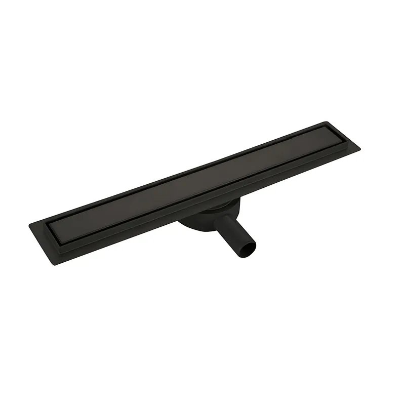 Душовий трап KOER FD29-70x700-BLACK з нерж. сталі SUS304 70x700мм (Колір чорний) (AC0681)