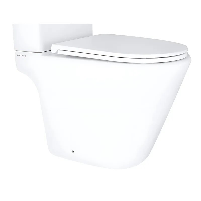 Чаша унітазу-компакту без сидіння MIXXUS BEVEL-0405-R BOWL 400x370x605 система змиву RIMLESS (MI8352)