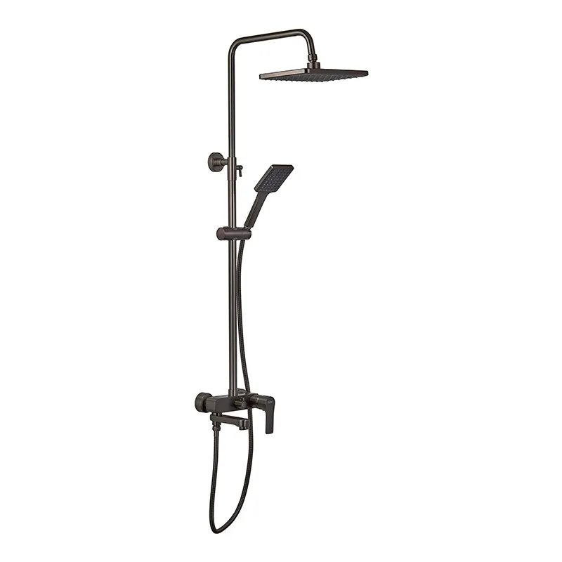 Душова колона зі змішувачем HAIBA MILANO 003-J GRAPHITE (Колір графіт) (HB4009)