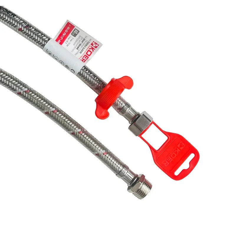 Гнучке підведення KOER KH-02-FM1/2"-1000 в силіконовій оболонці (KR3526)