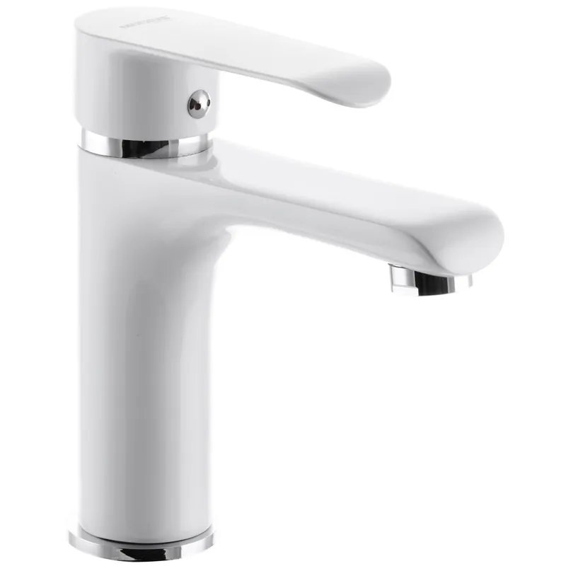 Змішувач для умивальника MIXXUS COLORADO 001 NUT WHITE (Колір білий) (MI1638)