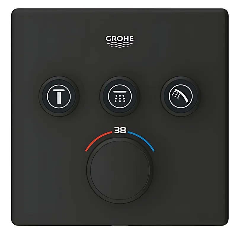 Термостат прихованого монтажу із 3 кнопками керування Grohe Grohtherm SmartControl (102167KF00)