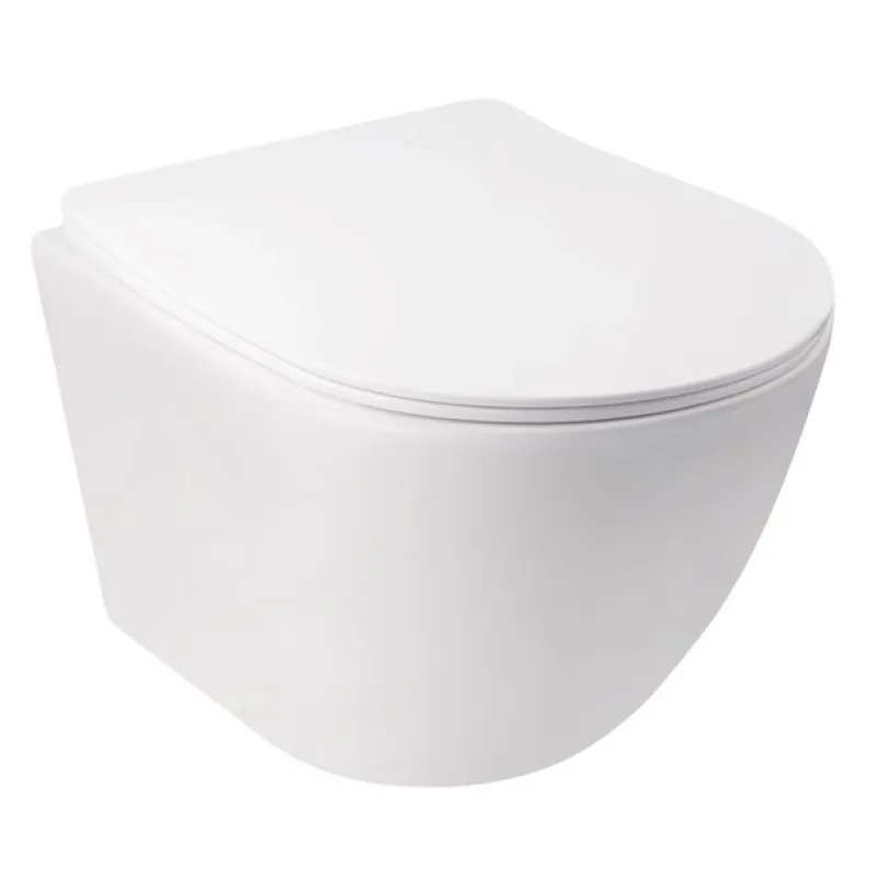 Унітаз підвісний MIXXUS ELLIPSE-0306-R 520х360х365mm система змиву RIMLESS (MI6708)