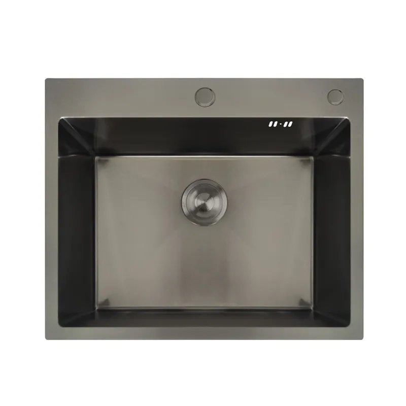 Мийка з нерж. сталі MIXXUS MH6050 GRAPHITE (3.0/0.8) (Колір графіт) (MX1933)