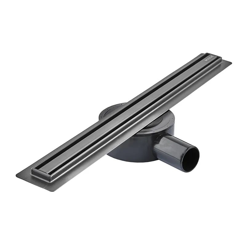 Душовий трап MIXXUS DRAIN-05-50-SLIM BLACK з нерж. сталі SUS304 30x500мм (Колір чорний) (MI6168)