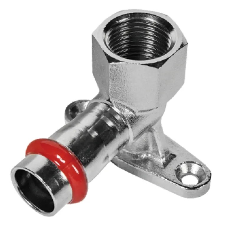 Коліно настінне 90° ВР KOER KQ.V1506F PRESS-INOX AISI 304 15x1/2" (KR6421)