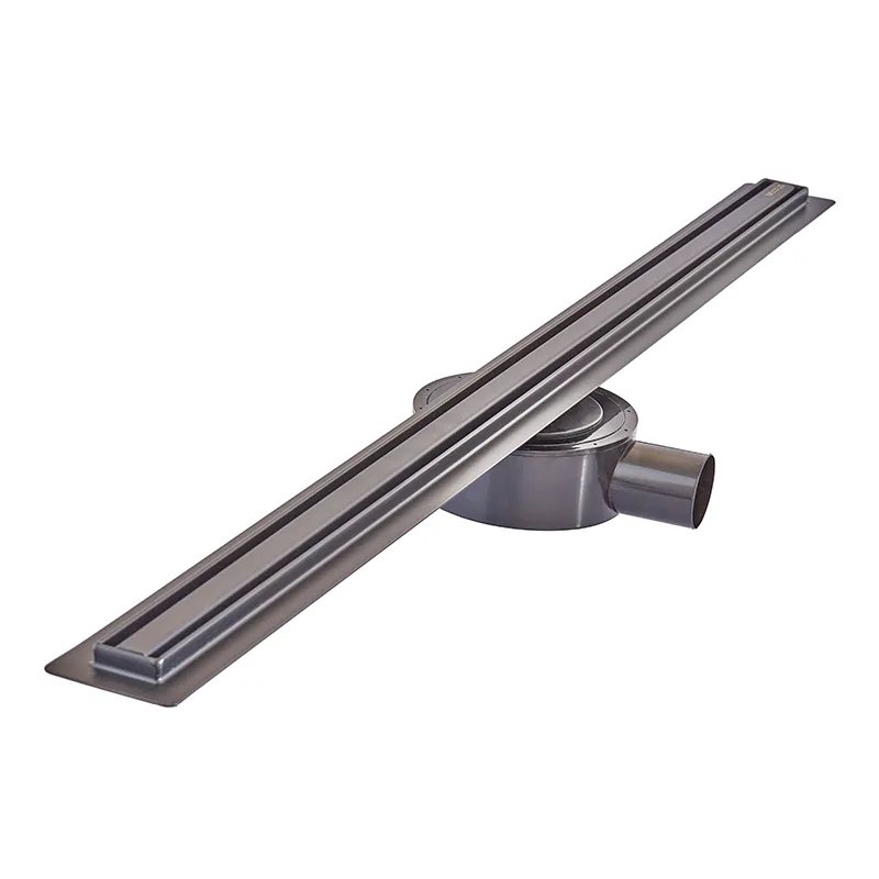 Душовий трап MIXXUS DRAIN-05-80-SLIM BLACK з нерж. сталі SUS304 30x800мм (Колір чорний) (MI6171)