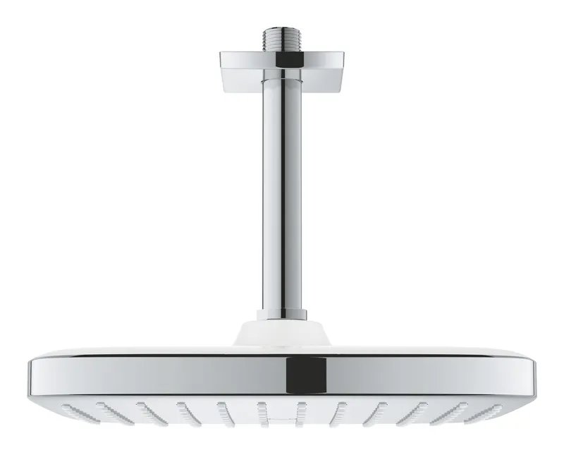 Верхній душ зі стельовим кронштейном Grohe Tempesta Cube (260088000)