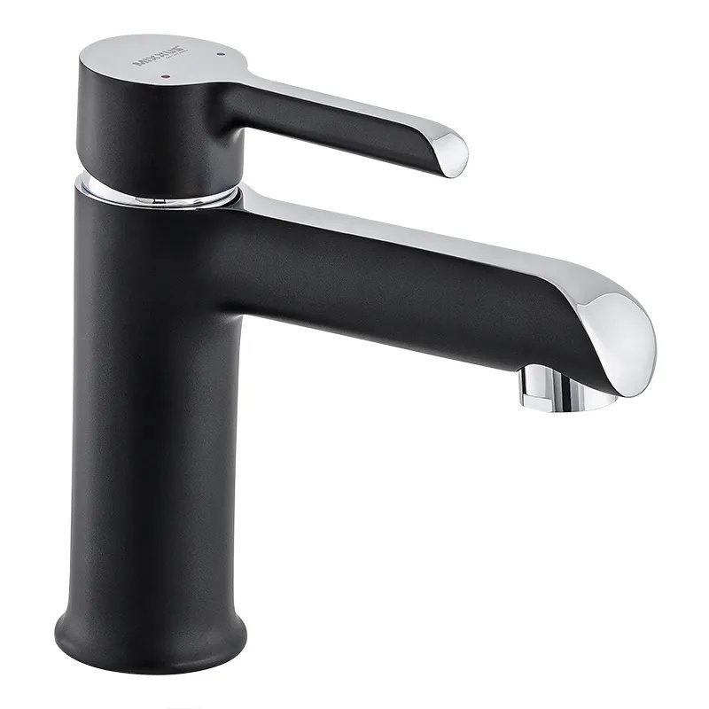 Змішувач для умивальника MIXXUS PREMIUM EDEM 001 BLACK (Колір чорний) (MI5838)