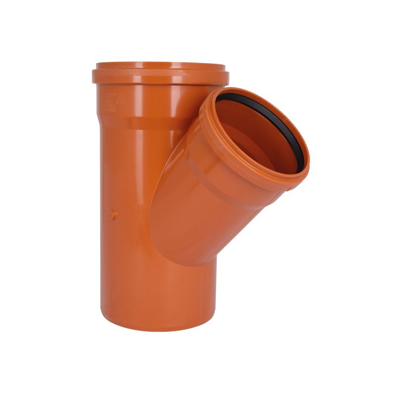 Трійник каналізаційний Ostendorf-OSMA KG System d200/160/200×45°
