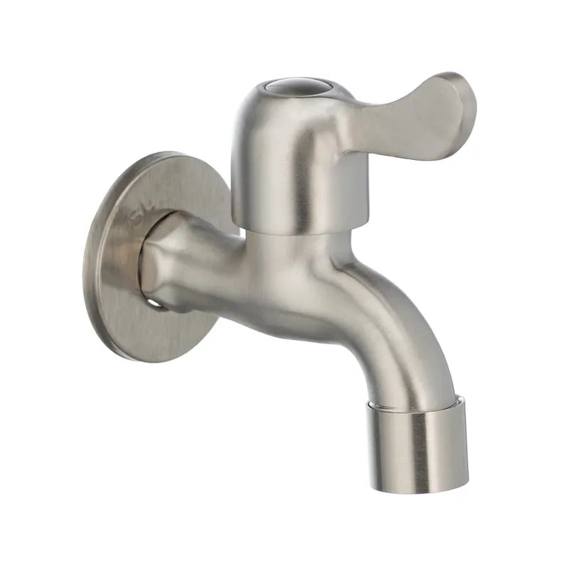 Кран MIXXUS BIB-01 для холодної води 1/2 з нерж. сталі SUS304 (Колір нерж) (SS0050)