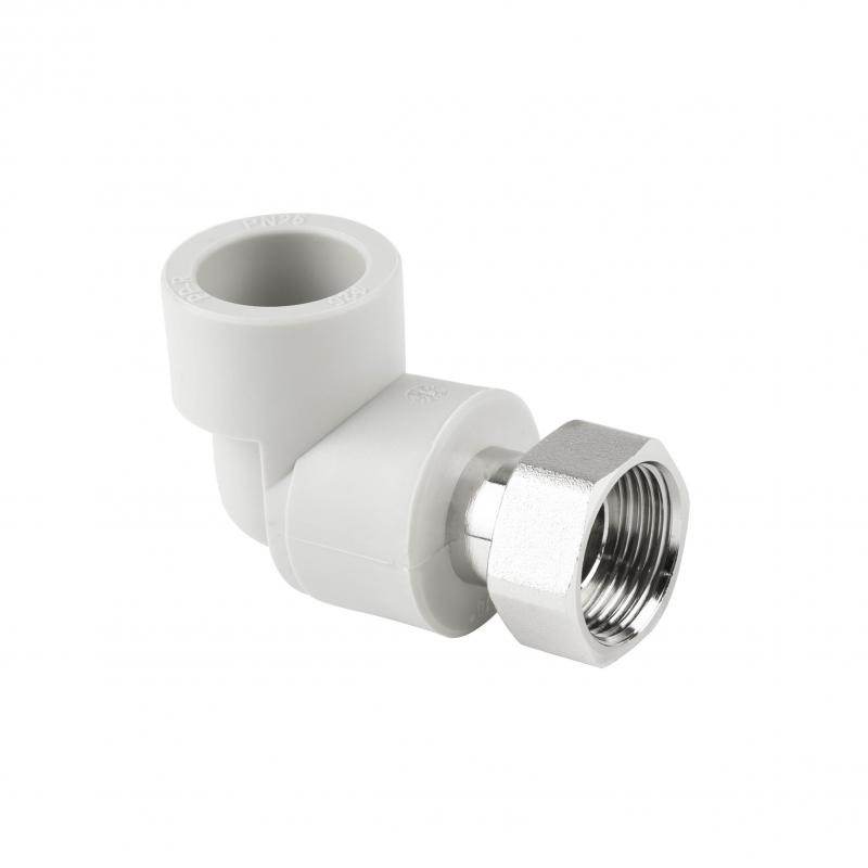 Кутик PPR Thermo Alliance з накидною гайкою 25х3/4" ВР