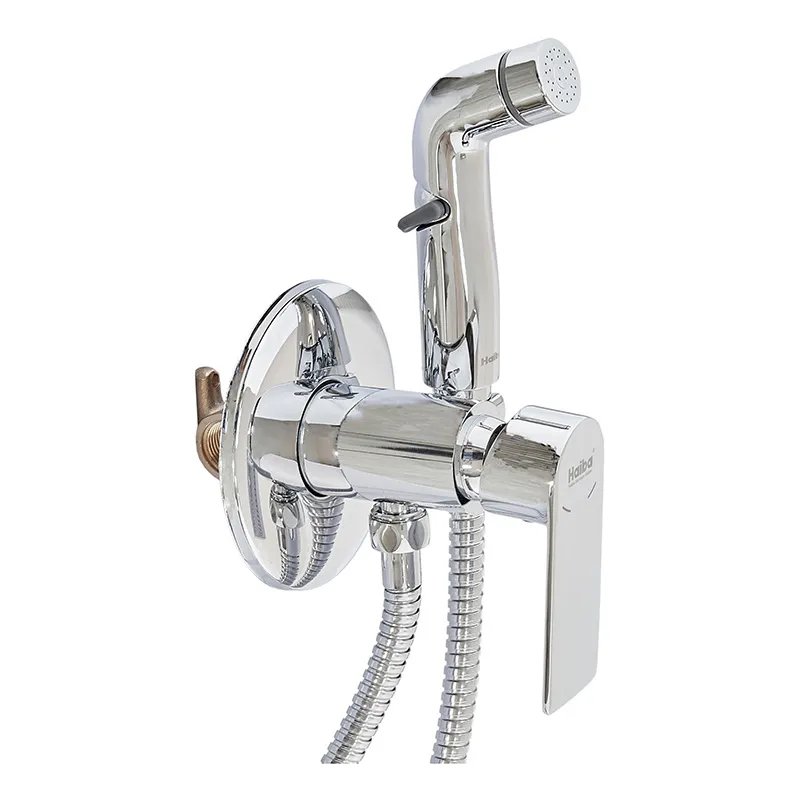 Змішувач для гігієнічного душу HAIBA ALEX 002 (INNER) (Колір хром) (HB3978)