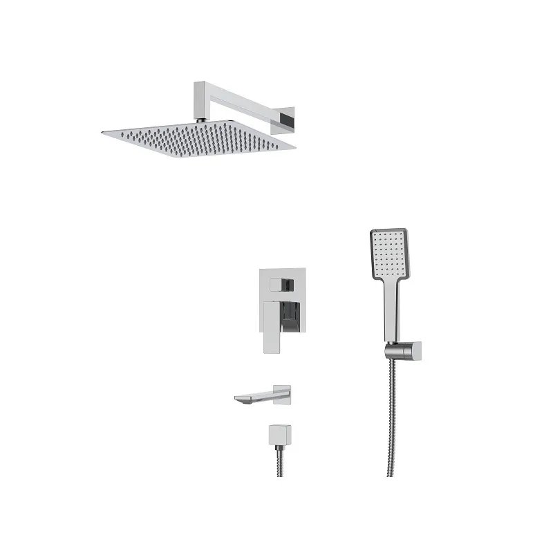 Душова система вбудована KOER KB-64010-01, 3 функції (Колір хром) (KR3492)