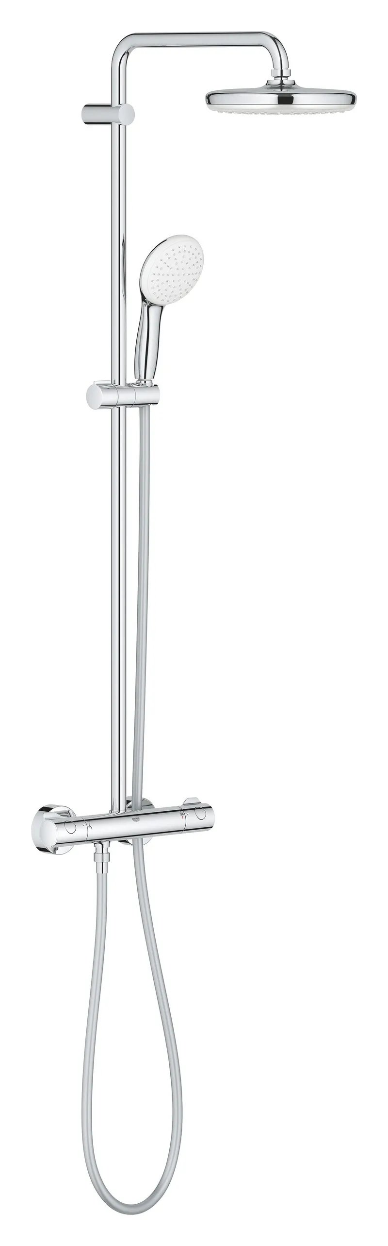 Душова система Grohe Tempesta System 210 з термостатом для настінного монтажу (26811001)