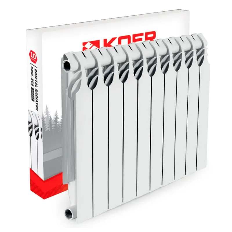 Біметалеві радіатори Koer-80 Bimetal-500 Smart (RAD330) / Ціна за 1 секцію