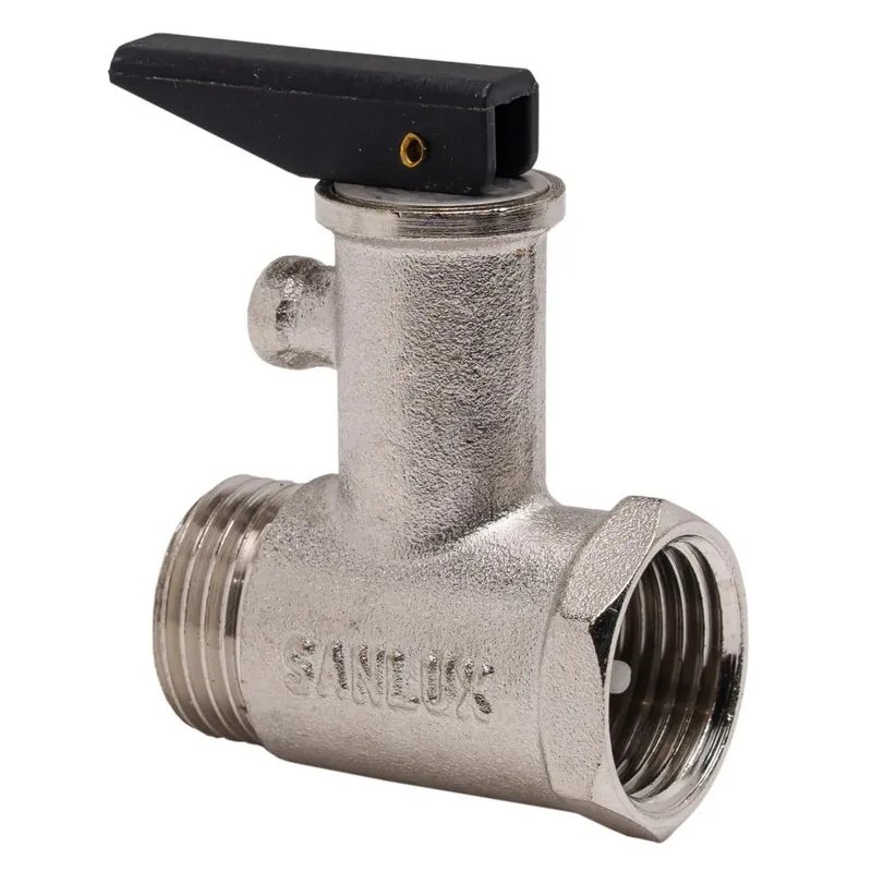 Запобіжний клапан для бойлера Sanlux 190-R 1/2M-1/2F (з ручкою) (SL2908)