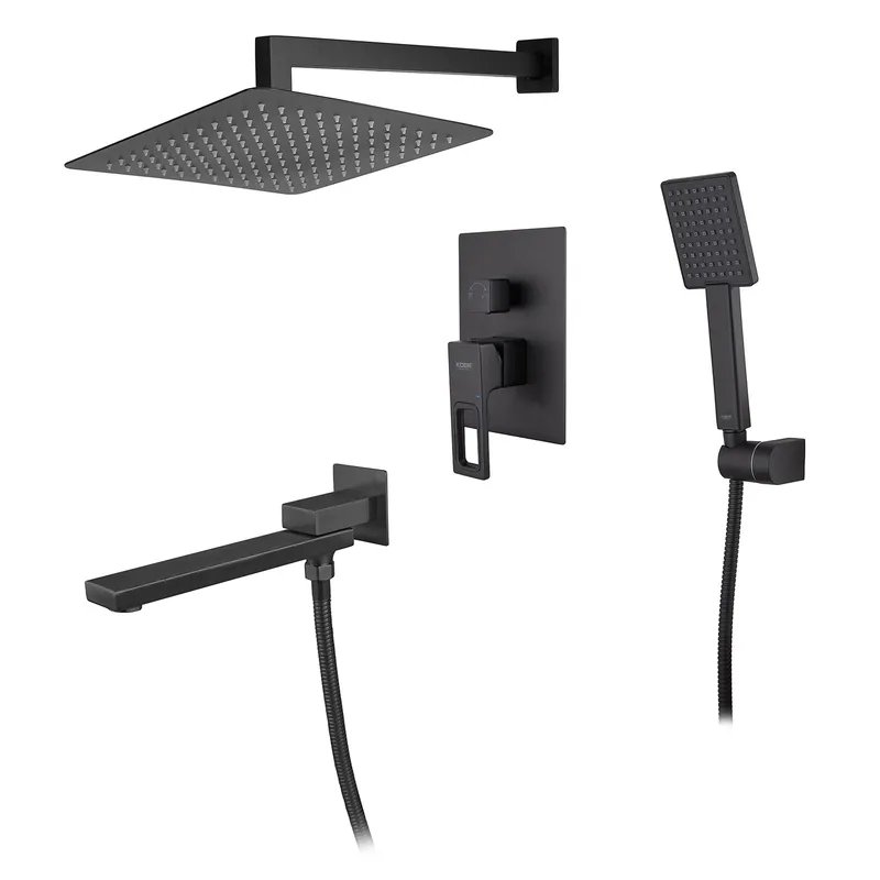 Душова sistema вбудована KOER KB-66009-05, 3 функції (Колір чорний) (KR3509)