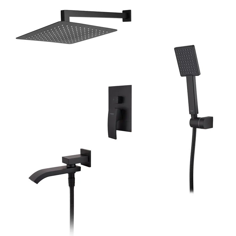 Душова система вбудована KOER KB-66007-05, 3 функції (Колір чорний) (KR3465)