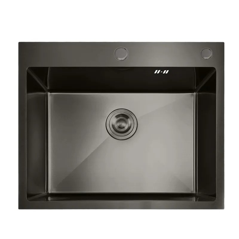 Мийка з нерж. сталі MIXXUS MH5843 GRAPHITE (3.0/0.8) (Колір графіт) (MX1931)