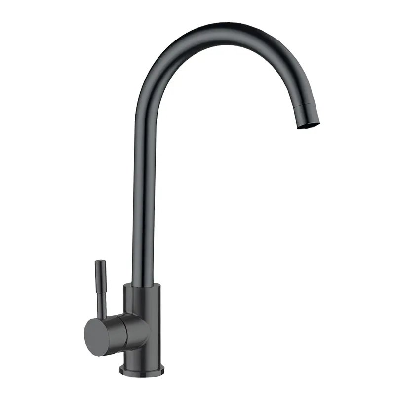 Змішувач для кухні MIXXUS SUS-011 GRAPHITE з нерж. сталі SUS304 (Колір графіт) (MI5903)