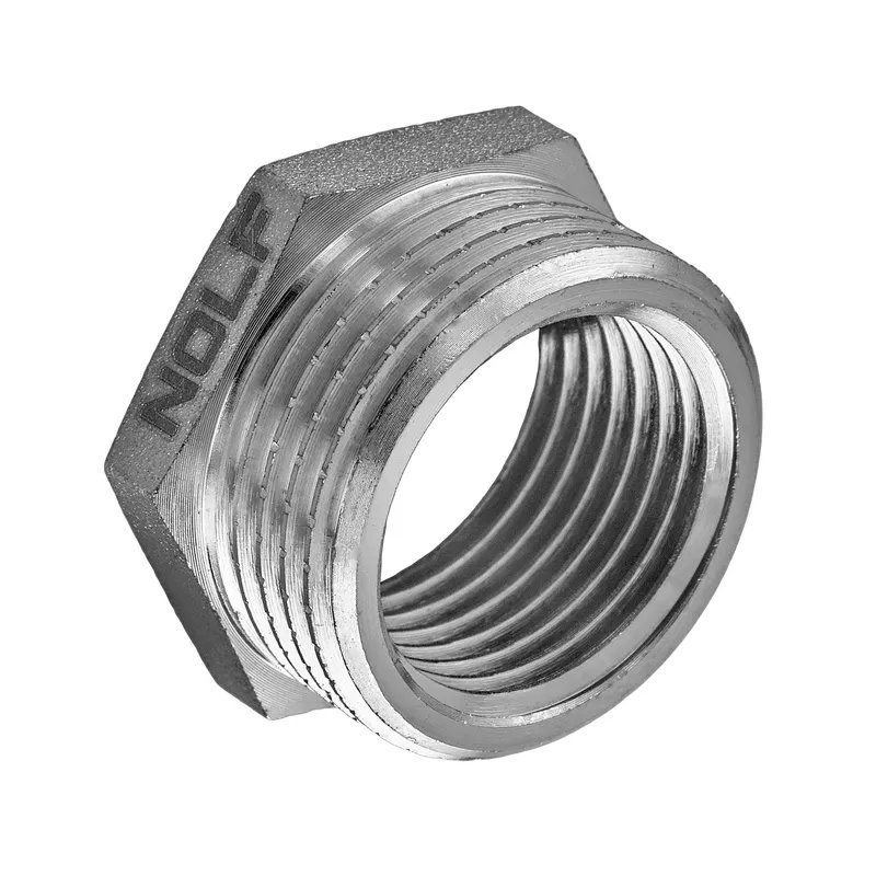 Футорка нікельована NOLF NFC.F0610-N-1"Mx1/2"F (NF3124)