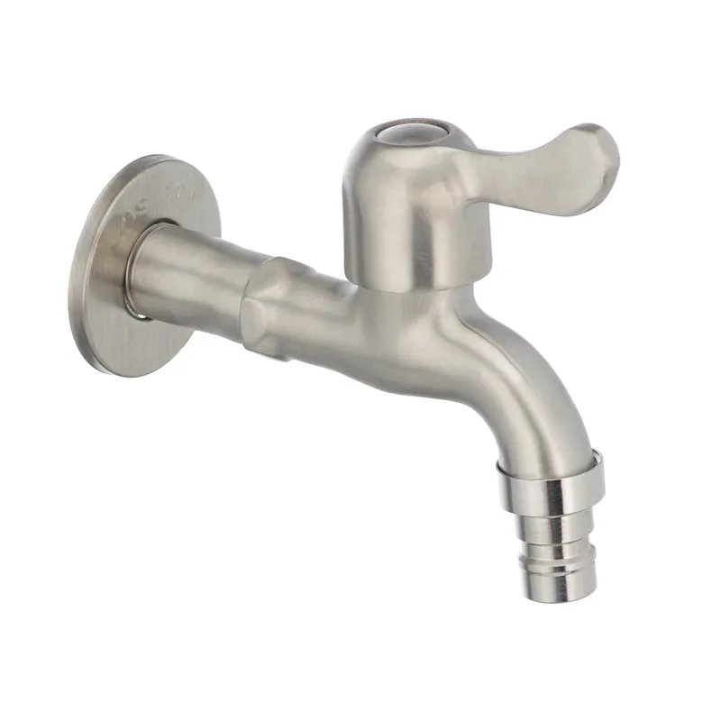 Кран MIXXUS BIB-03 для холодної води 1/2 з нерж. сталі SUS304 (Колір нерж) (SS0052)