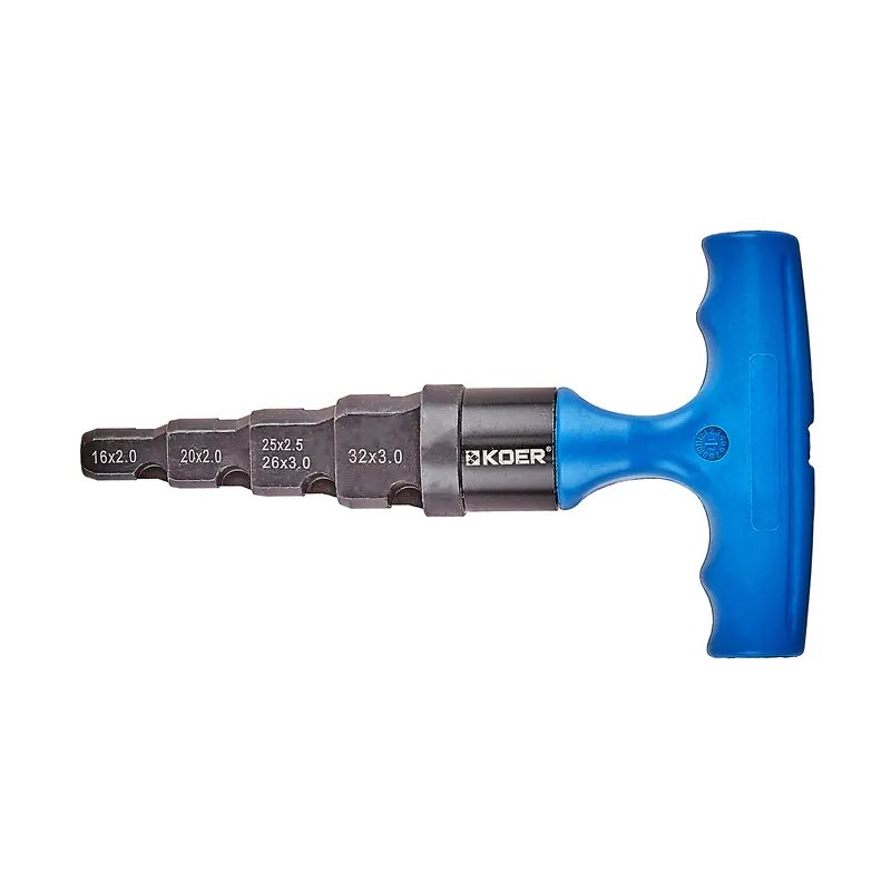 Калібратор для м/п труб з трищіткою d16-20-25-26-32mm KOER KAW.02 (KR6106)
