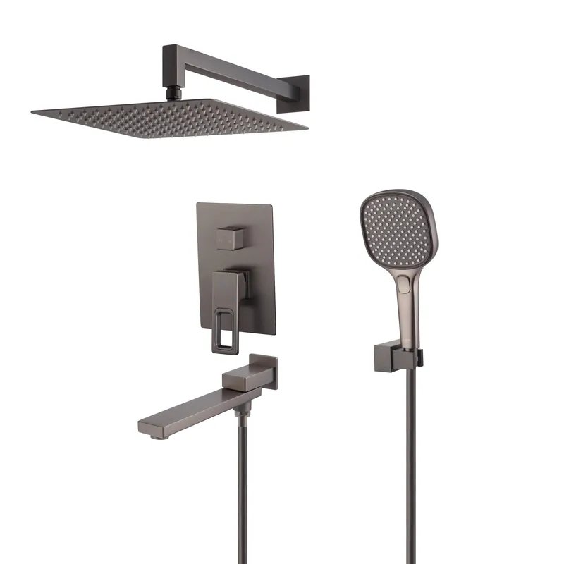 Душова система вбудована KOER KB-66009-07, 3 функціі (Колір графіт) (KR5991)