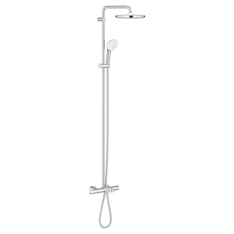 Душова система настінного монтажу Grohe Tempesta System 250 з термостатом для ванни (26672001)