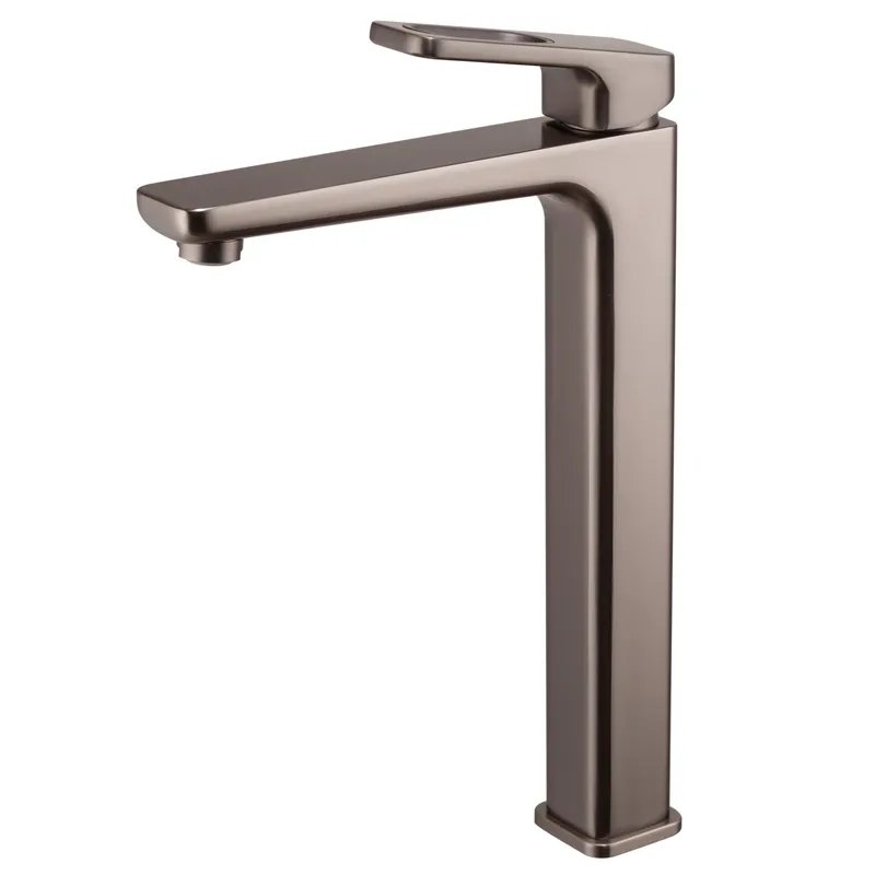 Змішувач для умивальника високий KOER KB-11031-07 (Колір графіт) (KR5435)