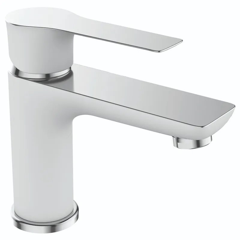 Змішувач для умивальника MIXXUS PREMIUM EVA 001 WHITE (Колір білий) (MI5808)