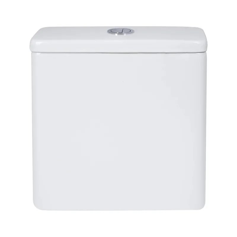 Бачок до унітазу-компакту MIXXUS PREMIUM QUADRO-0401-R TANK 410x365x135 у комплекті зі зливною арматурою (MI8312)