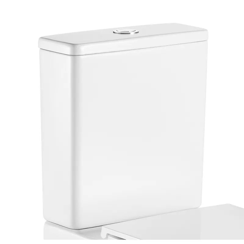 Бачок до унітазу-компакту MIXXUS PREMIUM BEVEL-0402-R TANK 430x390x140 у комплекті зі зливною арматурою (MI8327)